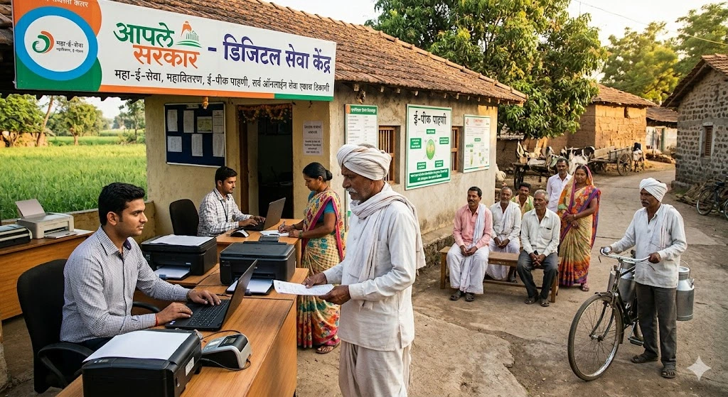 महाराष्ट्रात डिजिटल सेवा केंद्रांना वाढती मागणी; गावागावात ऑनलाइन सेवांचा विस्तार